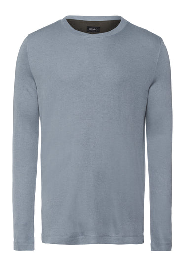 Woolen Comfort Tencel™ And Cashmere Top | Cliff Grey 75875-2680
